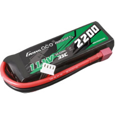 Gens Ace 35C 2200mAh 3S1P 11.1V Airsoft Gun Lipo Battery with T Plug