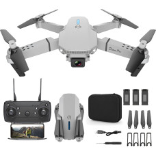 Extralink E88 Pro Drone | Set: drone + 3 batteries + case | 1800mAh