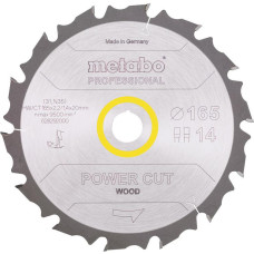 Metabo PIŁA TARCZOWA FZ/FA 165x20x14z    POWER CUT WOOD PROFESSIONAL