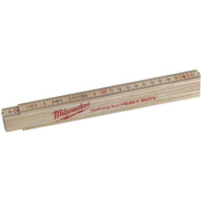 Milwaukee MIARA 2m SKŁADANA DREWNIANA, WĄSKA