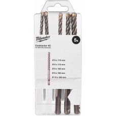Milwaukee WIERTŁO SDS PLUS CONTRACTOR MX4 KPL. 5szt.