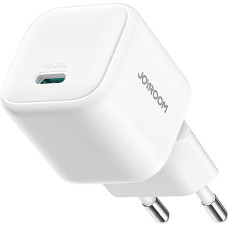 Joyroom JR-TCG08 GaN Mini 20W mains charger (white)