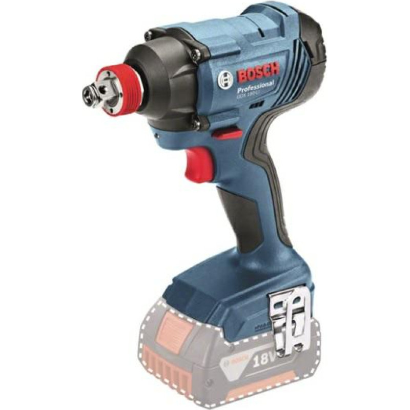 Bosch 18V 1/2 / HEX 1/4 180NM BODY ONLY IMPACT WRENCH