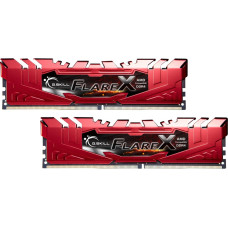 G.skill DDR4 32GB 2400-CL15 Flare X - Dual-Kit - Red