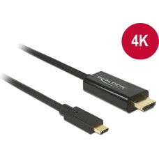 Delock C - HDMI 4K St-St 2m