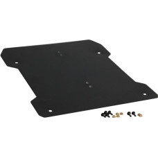 Raceroom adapter plate for pedals, mounting / assembly (black)