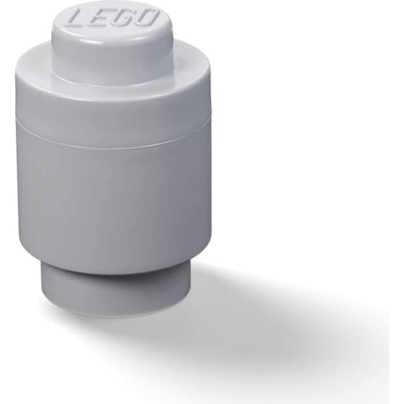 Room Copenhagen LEGO Storage Brick 1 round grey 40301740