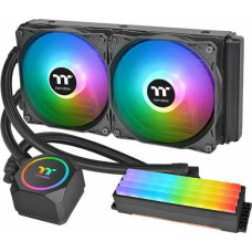 Thermaltake Floe RC240 CPU & Memory AIO Liquid Cooler, water cooling (black)