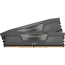 Corsair DDR5 - 64GB - 6000 - CL - 30 (2x 32 GB) dual kit, RAM (grey, CMK64GX5M2B6000Z30, Vengeance)