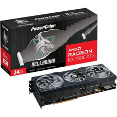 Powercolor Radeon RX 7900 XTX Hellhound 24GB OC, graphics card (black)