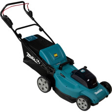 Makita cordless lawnmower DLM480CT2, 36Volt (2x18Volt) (blue/black, 2x Li-ion battery 5.0Ah)