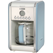 Ariete American Vintage, filter machine (light blue/cream, 4-12 cups)