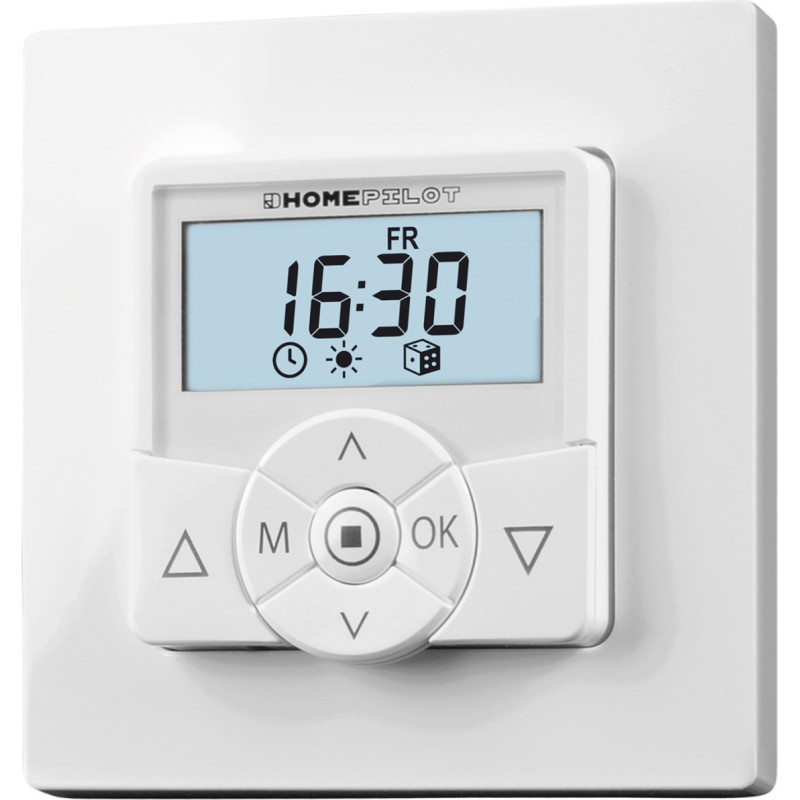 Homepilot timer premium (white, for roller shutter motors)