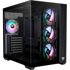 Thermaltake View 380 TG ARGB, Tower Case (Black, Tempered Glass x 2)