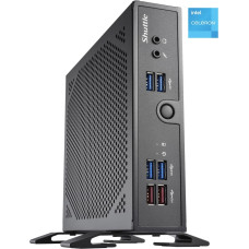 Shuttle XPC slim DS50U, Barebone (black, without operating system)