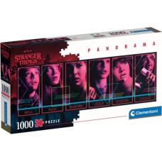 Clementoni Panorama - Netflix Stranger Things, Puzzle (1000 pieces)