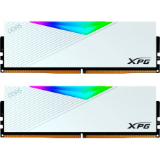 Adata DDR5 - 48GB - 8000 - CL - 40 (2x 24 GB) Dual Kit, RAM (white, AX5U8000C4024G-DCLARWH, XPG Lancer RGB, INTEL XMP)