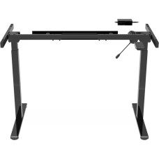 Digitus Electrically height-adjustable table frame, single motor, 2-stage DA-90430 (black)