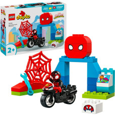 Lego 10424 DUPLO Marvel Spins Motorcycle Adventure, construction toy