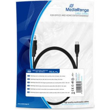 Mediarange CABLE USB2.0 TO MICRO-USB 1.8M/MRCS184 MEDIARANGE