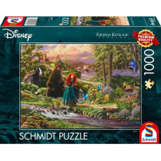 Schmidt Spiele Thomas Kinkade Studios: Disney Dreams Collection - Brave, Merida Legend of the Highlands, Puzzle (1000 pieces)