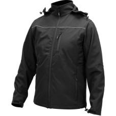 Yato KURTKA SOFTSHELL Z KAPTUREM CZARNA ROZM. XL