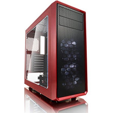 Fractal Design Focus G - red/black - window