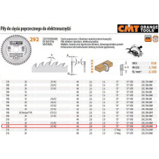 CMT PIŁA DO CIĘCIA POPRZECZNEGO, OBRÓBKA WYKAŃCZAJĄCA HM 210x30x2,8/1,8 Z=64