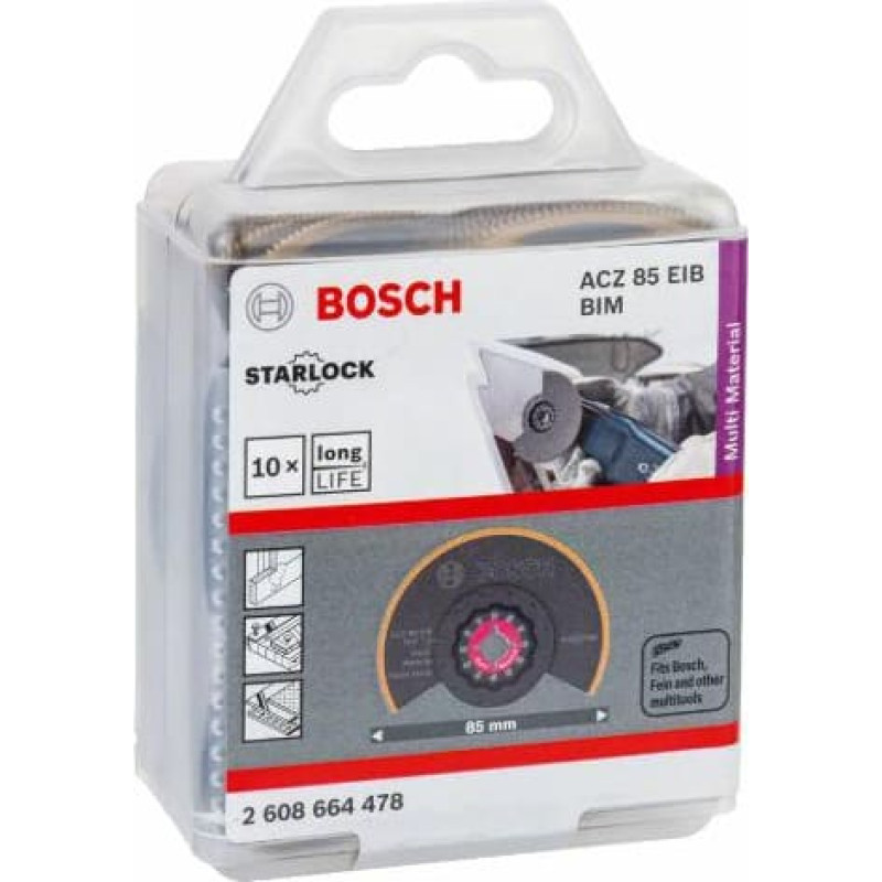 Bosch segment saw blade RB-10ER ACZ 85 EIB - 2608664478