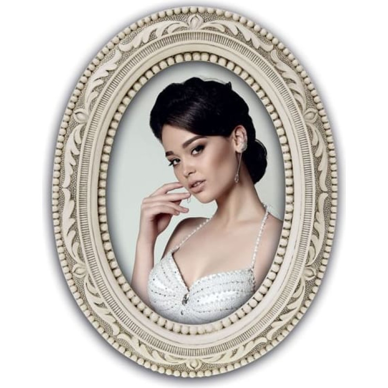 ZEP Neuchatel              13x18 Kunstharz Portrait wei&szlig;   EH3657