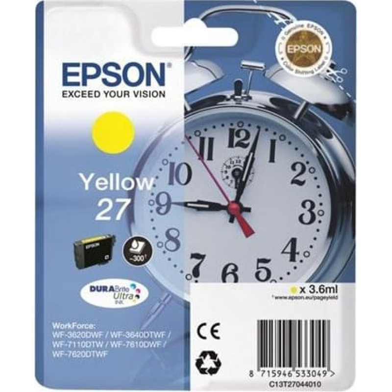 Epson ink yellow C13T27044012