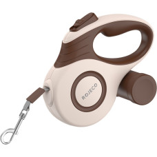 Rojeco A12 5M Automatic Retractable Dog Leash (brown)
