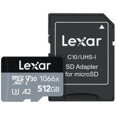 Lexar MEMORY MICRO SDXC 512GB UHS-I/W/A LMS1066512G-BNANG LEXAR