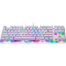 Motospeed Mechanical gaming keyboard Motospeed K87S RGB (white)