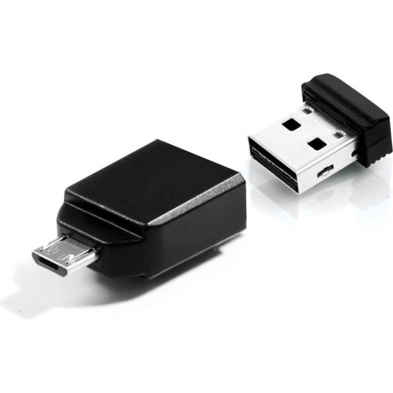 Verbatim Store n Stay Nano  32GB USB 2.0 + OTG Adapter micro USB