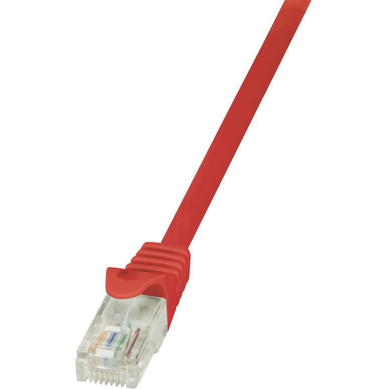 Logilink Patchcord, CAT 6, U/UTP, EconLine, 0,25m, Red (CP2014U)