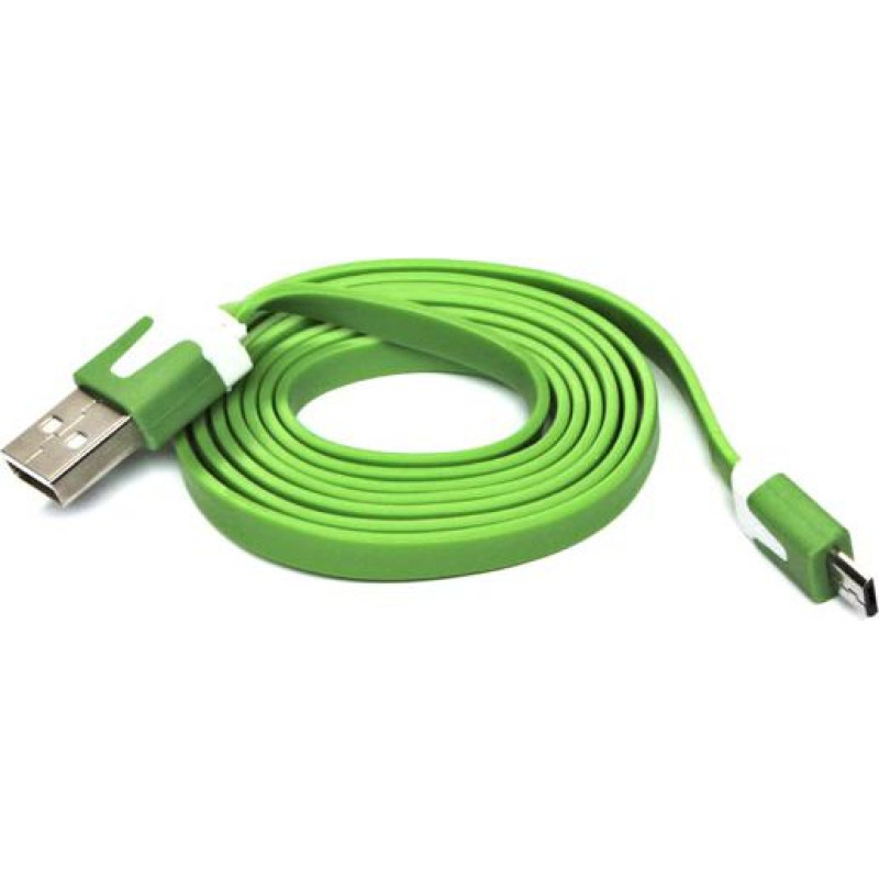 Neutralle USB cable Neutralle USB-A - microUSB 1 m Green