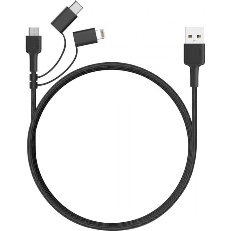 Aukey USB cable Aukey USB-A - 1.2 m Black (CB-BAL5)