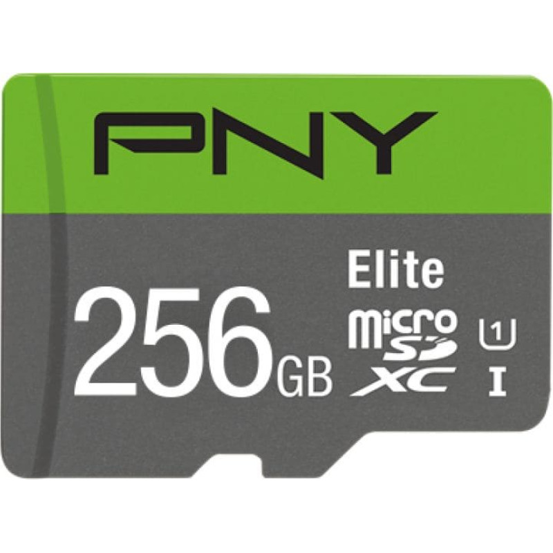 PNY Tab PNY Elite MicroSDXC 256 GB Class 10 UHS-I/U1 A1 V10 (P-SDU256V11100EL-GE)