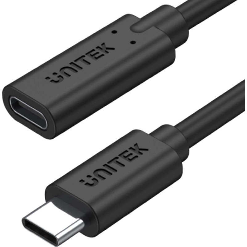 Unitek USB cable Unitek USB-C - USB-C 1.5 m Black (C14086BK-1.5M)