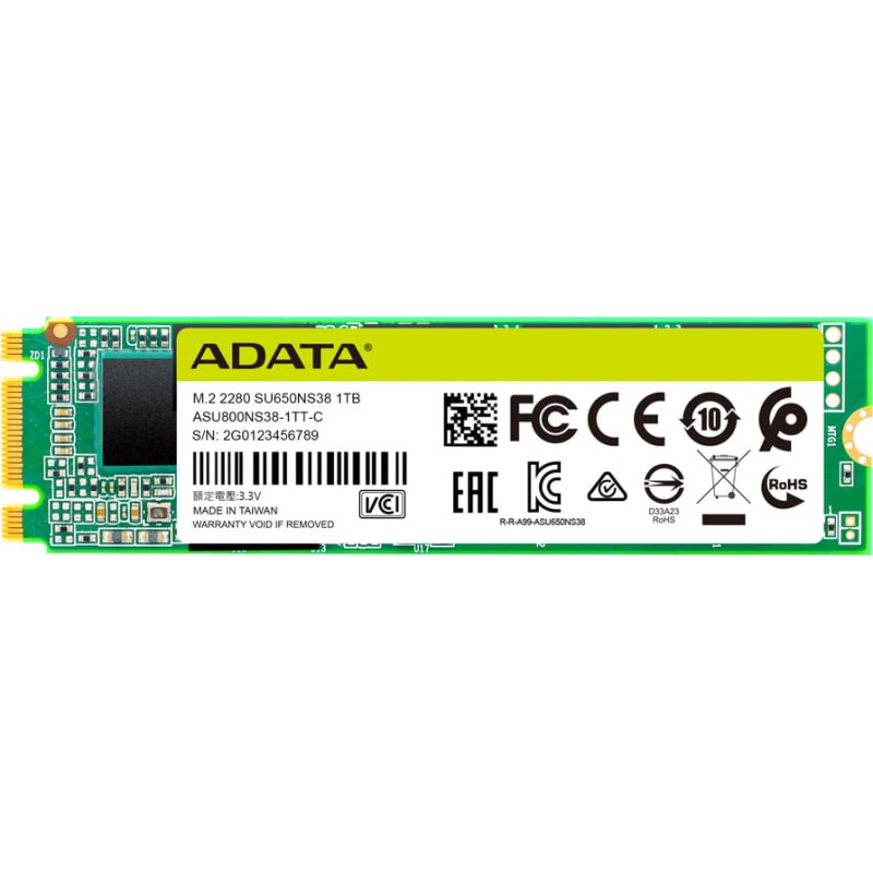 Adata Ultimate SU650 1 TB - SSD - SATA - M.2