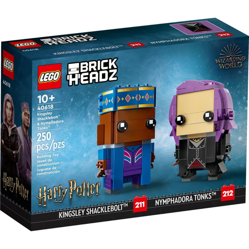 Lego BrickHeadz Kingsley Shacklebolt&trade; i Nimfadora Tonks&trade; (40618)