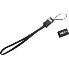 Logo Adapter USB Logo Logo USB kabel (2.0), USB A M - microUSB (M), 0.3m, czarny, blistr