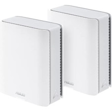 Asus Tri-band WiFi 7 Smart AiMesh Router | ZenWiFi BT10 (2pk) | 802.11be | 18000 Mbit/s | Ethernet LAN (RJ-45) ports 3 | Mesh Support Yes | MU-MiMO No | 4G/5G | Antenna type Internal | 1