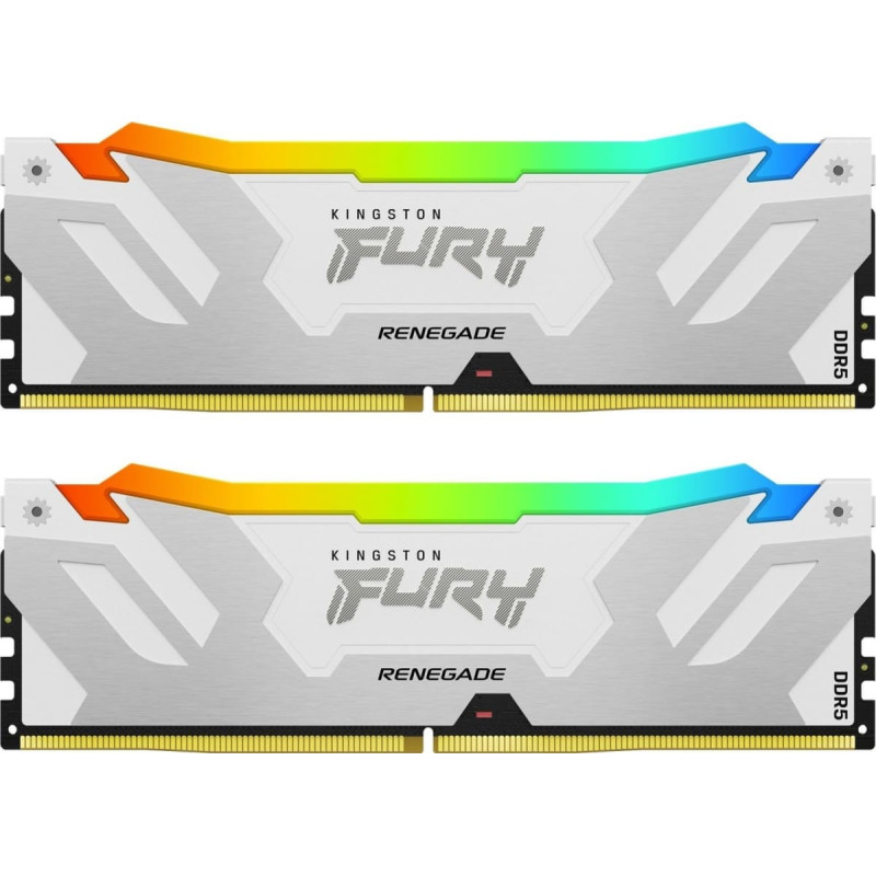 Kingston DDR5 - 48GB - 8400 - CL - 40 Renegade RGB XMP white dual kit KFY (KF584CU40RWAK2-48)