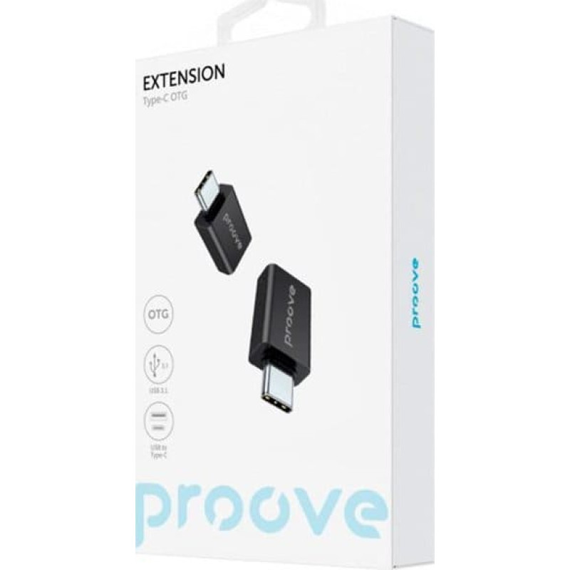 Verk Adapter Przejści&oacute;wka Redukcja Otg Z Usb Usb-a Na Usb-c Usb Type-c / Proove / Hbex00101001