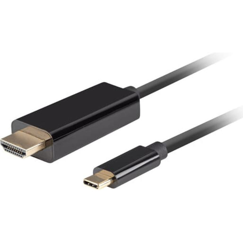 Lanberg USB cable Lanberg USB-C - HDMI 1.8 m Black (CA-CMHD-10CU-0018-BK)