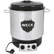 Weck Preserving Cooker Stainless Steel with Clock