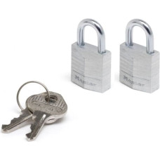 Masterlock Master Lock 2 Padlocks  20mm 9120EURTCC