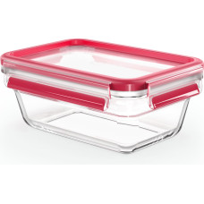 Emsa Clip&Close Glass Food Container 850 ml  red